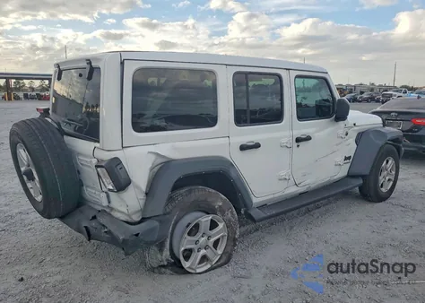 2022 Jeep Wrangler Unlimited Sport z USA, uszkodzony, nr VIN 1C4HJXDG0NW149528